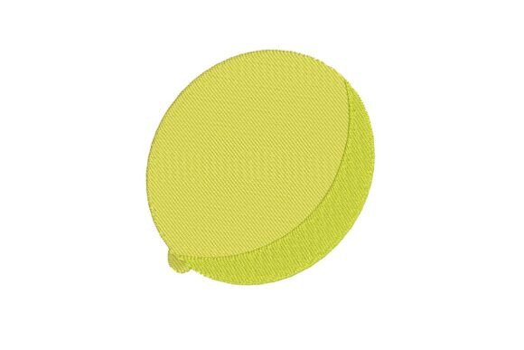 Fresh Lime Fruit Embroidery Design Review