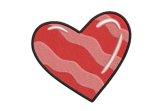 Modern Valentine Striped Heart Review