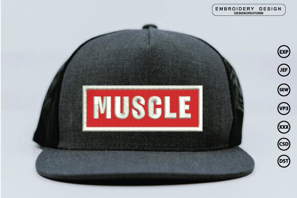 Muscle 3D Embroidery Design Review