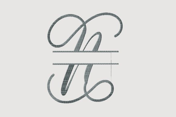 N Cute Script Monogram Review