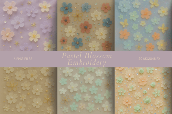 Pastel Blossom Embroidery: A Designer’s Review