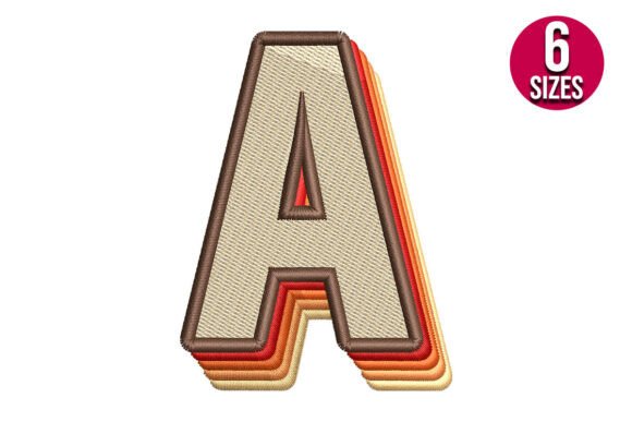 Retro Alphabet Letter a Review