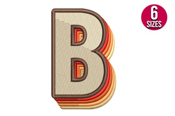 Retro Alphabet Letter B: A Designer’s Review