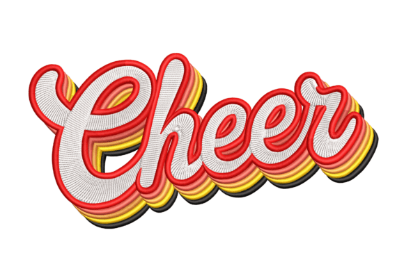 Retro Cheer Embroidery Review