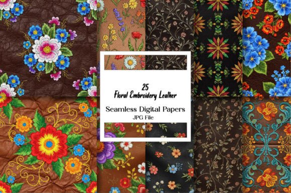 Reviewing Floral Embroidery Leather Texture for Real Projects