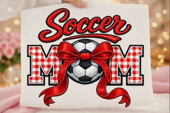 Soccer Mom Mother s Day Faux Embroidery Review